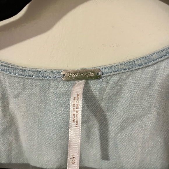 Free People Jean Vest - Picture 4 of 4